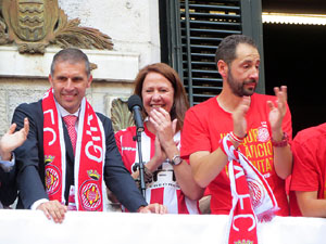 Celebraci&oacute; de l'ascens del Girona FC a primera divisi&oacute;