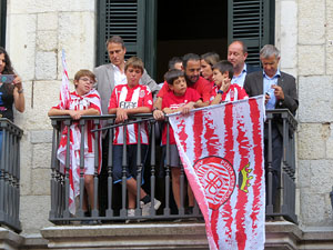 Celebraci&oacute; de l'ascens del Girona FC a primera divisi&oacute;