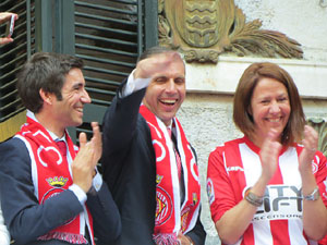 Celebraci&oacute; de l'ascens del Girona FC a primera divisi&oacute;