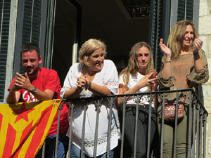 Celebraci&oacute; de l'ascens del Girona FC a primera divisi&oacute;