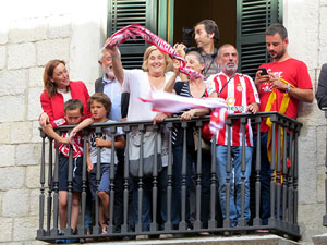 Celebraci&oacute; de l'ascens del Girona FC a primera divisi&oacute;