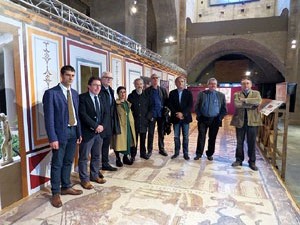 Inauguraci&oacute; de l'exposici&oacute; 140 anys dels mosaics romans de Bell-lloc al Museu d�Arqueologia de Catalunya