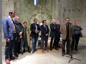 Inauguraci&oacute; de l'exposici&oacute; 140 anys dels mosaics romans de Bell-lloc al Museu d�Arqueologia de Catalunya