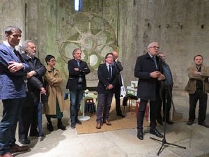 Inauguraci&oacute; de l'exposici&oacute; 140 anys dels mosaics romans de Bell-lloc al Museu d�Arqueologia de Catalunya