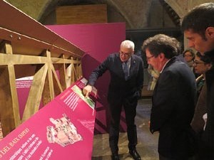 Inauguraci&oacute; de l'exposici&oacute; 140 anys dels mosaics romans de Bell-lloc al Museu d�Arqueologia de Catalunya