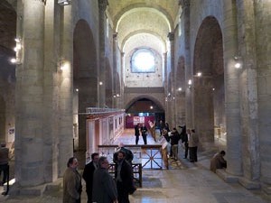 Inauguraci&oacute; de l'exposici&oacute; 140 anys dels mosaics romans de Bell-lloc al Museu d�Arqueologia de Catalunya