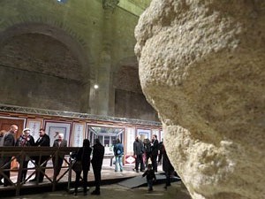 Inauguraci&oacute; de l'exposici&oacute; 140 anys dels mosaics romans de Bell-lloc al Museu d�Arqueologia de Catalunya