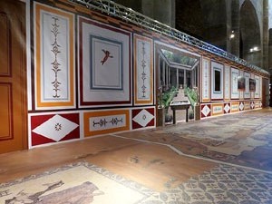 Inauguraci&oacute; de l'exposici&oacute; 140 anys dels mosaics romans de Bell-lloc al Museu d�Arqueologia de Catalunya