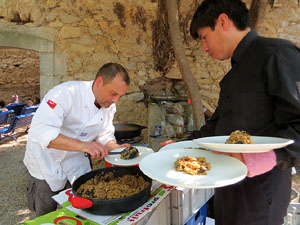 Presentaci&oacute; de les XI Jornades de l'Arr&ograve;s, organitzades pel col&middot;lectiu gastron&ograve:mic Girona Bons Fogons
