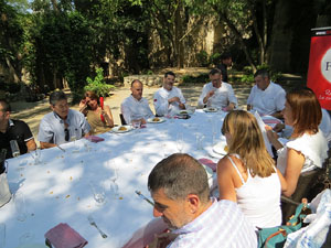 Presentaci&oacute; de les XI Jornades de l'Arr&ograve;s, organitzades pel col&middot;lectiu gastron&ograve:mic Girona Bons Fogons