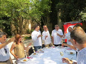 Presentaci&oacute; de les XI Jornades de l'Arr&ograve;s, organitzades pel col&middot;lectiu gastron&ograve:mic Girona Bons Fogons