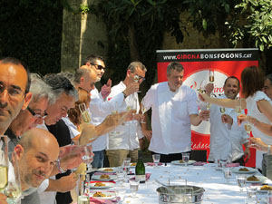 Presentaci&oacute; de les XI Jornades de l'Arr&ograve;s, organitzades pel col&middot;lectiu gastron&ograve:mic Girona Bons Fogons