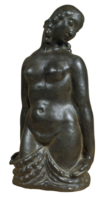 Imploraci&oacute;. Cer&agrave;mica. Obra de Fidel Aguilar, 1916-1917
