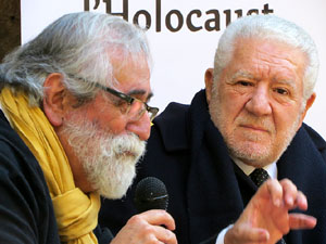 Dia de la Mem&ograve;ria de l'Holocaust i la Prevenci&oacute; dels Crims contra la Humanitat al Pati dels Rabins del Centre Bon