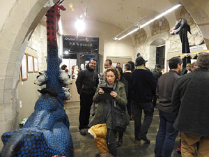 Monstrari de carrer. Inauguraci&oacute; de l'exposici&oacute; de figures de la imatgeria festiva popular de Nuxu Perpiny&agrave