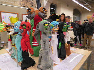 Monstrari de carrer. Exposici&oacute; de figures de la imatgeria festiva popular de Nuxu Perpiny&agrave