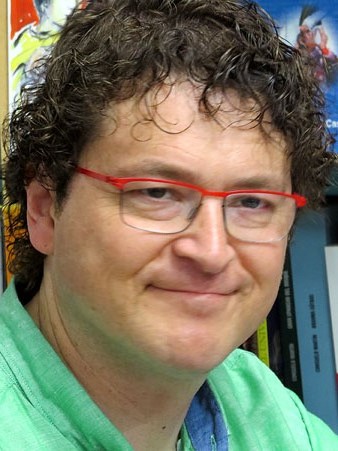David Pag&egrave;s durant l'esdeveniment