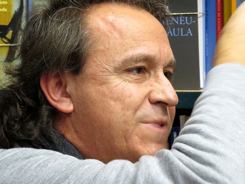 Llu&iacute;s Lucero durant l'esdeveniment