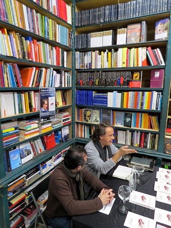Xavier Del&ograve;s i Llu&iacute;s Lucero durant l'esdeveniment