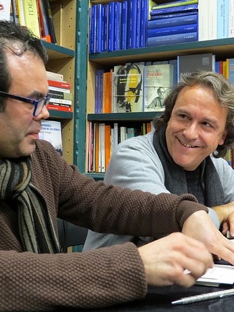 Xavier Del&ograve;s i Llu&iacute;s Lucero durant l'esdeveniment