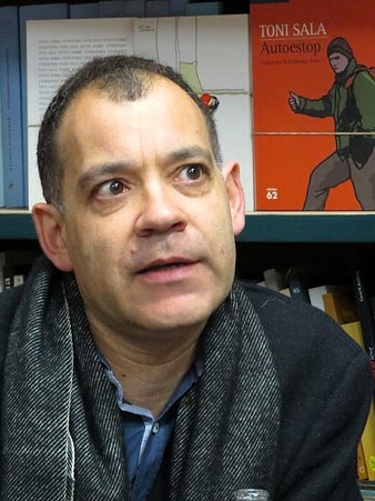 Toni Sala Isern durant l'esdeveniment