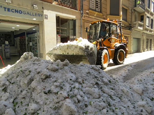 Tromba d'aigua i calamarsa a la ciutat de Girona el 30 de juny 2017. El dia despr&eacute;s
