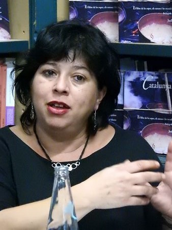 Judit Pujad&oacute; durant la presentaci&oacute;