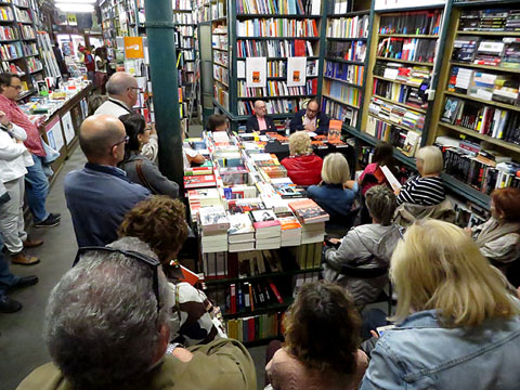 La Llibreria Geli durant la presentaci&oacute;
