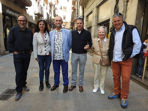 Foto de grup al final de l'esdeveniment