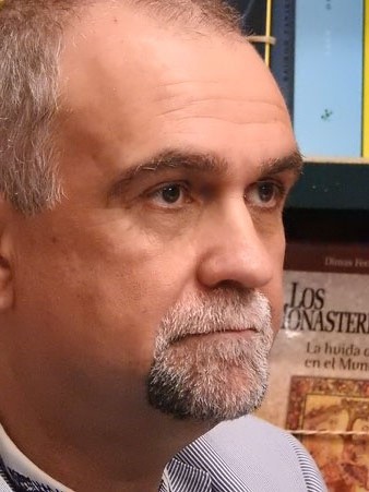 Enric Herce durant l'esdeveniment