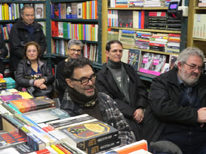 Presentaci&oacute; del llibre 'Esquitxos de l'Onyar' amb poemes de Dolors Vilamitjana i fotografies de Josep Burset, a la Llibreria Geli