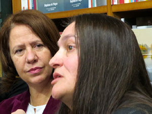 Presentaci&oacute; del llibre 'Esquitxos de l'Onyar' amb poemes de Dolors Vilamitjana i fotografies de Josep Burset, a la Llibreria Geli