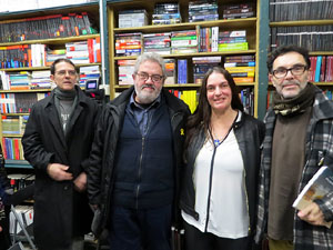 Presentaci&oacute; del llibre 'Esquitxos de l'Onyar' amb poemes de Dolors Vilamitjana i fotografies de Josep Burset, a la Llibreria Geli