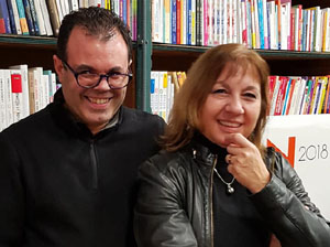 Presentaci&oacute; del llibre 'Esquitxos de l'Onyar' amb poemes de Dolors Vilamitjana i fotografies de Josep Burset, a la Llibreria Geli