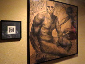 Inauguraci&oacute; de l'exposici&oacute; 'Un meteorit fuga&ccedil;', Fidel Aguilar (1894-1917) a la Casa Pastors