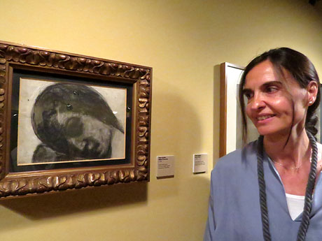 Inauguraci&oacute; de l'exposici&oacute; 'Un meteorit fuga&ccedil;', Fidel Aguilar (1894-1917) a la Casa Pastors