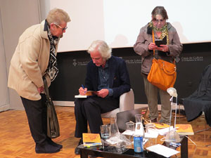 Presentaci&oacute; del llibre Libros, secretos, de Jacobo Siruela a la Casa de Cultura