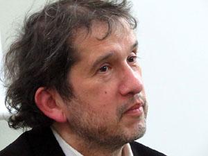 Llibreria Geli. Presentaci&oacute; del llibre El navegant, de Joan-Llu&iacute;s Llu&iacute;s, amb Josep Dom&egrave;nech Ponsat&iacute; i Xavier Del&ograve;s