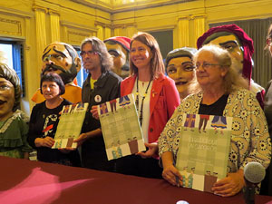 Presentaci&oacute; del llibre 'S'ha perdut un capgr&ograve;s' al Sal&oacute; de decans del Teatre Municipal