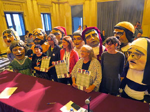 Presentaci&oacute; del llibre 'S'ha perdut un capgr&ograve;s' al Sal&oacute; de decans del Teatre Municipal