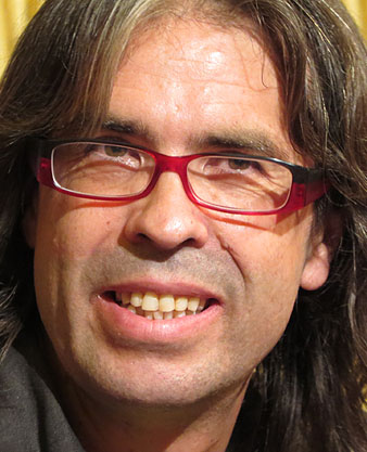 Isaac S&agrave;nchez Ferrer durant la presentaci&oacute;