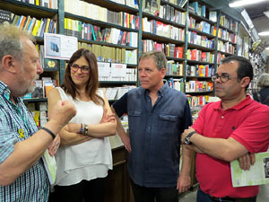 Presentaci&oacute; de La cuina m&eacute;s exquisida de la Costa Brava. Els tapers, de Jaume F&agrave;brega, amb Abraham Simon
