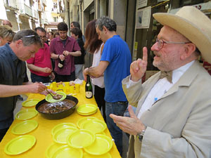 Presentaci&oacute; de La cuina m&eacute;s exquisida de la Costa Brava. Els tapers, de Jaume F&agrave;brega, amb Abraham Simon