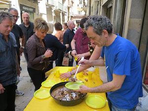 Presentaci&oacute; de La cuina m&eacute;s exquisida de la Costa Brava. Els tapers, de Jaume F&agrave;brega, amb Abraham Simon