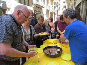 Presentaci&oacute; de La cuina m&eacute;s exquisida de la Costa Brava. Els tapers, de Jaume F&agrave;brega, amb Abraham Simon