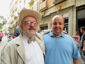Presentaci&oacute; de La cuina m&eacute;s exquisida de la Costa Brava. Els tapers, de Jaume F&agrave;brega, amb Abraham Simon