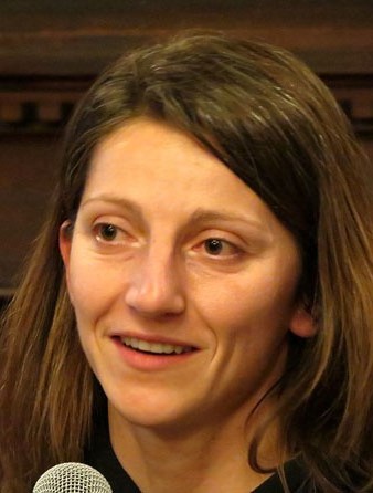 Noem&iacute; Jordana, durant la rebuda al Sal&oacute; de Plens de l'Ajuntament