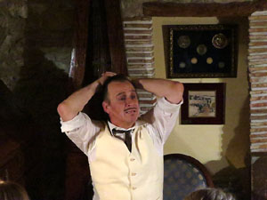 Representaci&oacute; de 'Tennessee (W). La vida secreta de Tennessee Williams', amb Mart&iacute; Peraferrer Vayreda