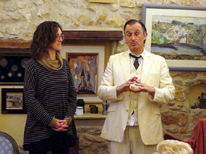 Representaci&oacute; de 'Tennessee (W). La vida secreta de Tennessee Williams', amb Mart&iacute; Peraferrer Vayreda
