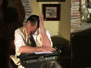 Representaci&oacute; de 'Tennessee (W). La vida secreta de Tennessee Williams', amb Mart&iacute; Peraferrer Vayreda